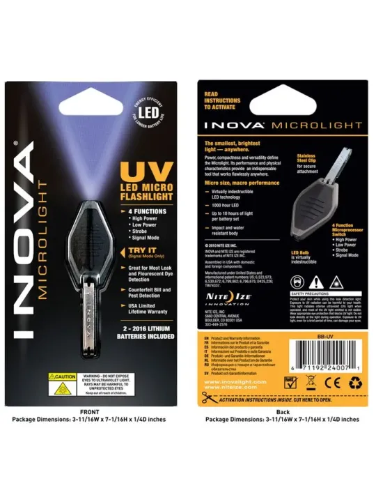 Radiant Microlight UV-LED