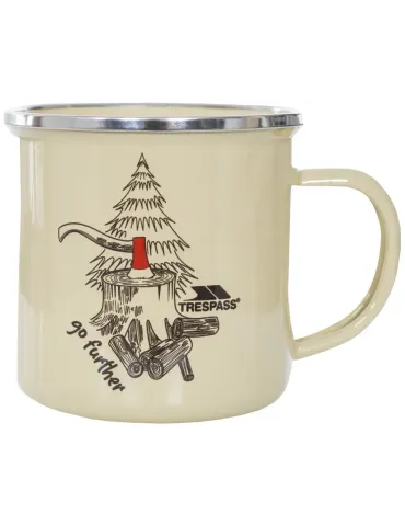 Outdoorkoppen Retro Emaljerad 450ml