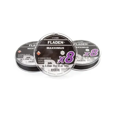Fladen Braid 0,35mm Black