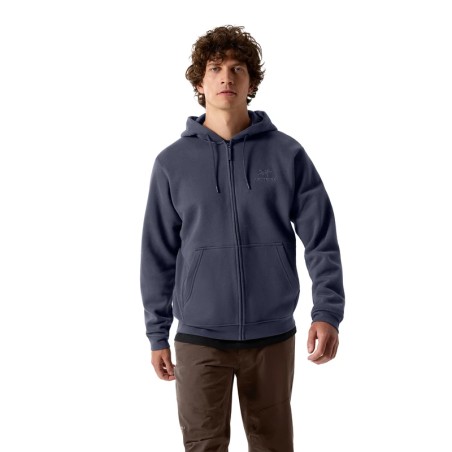 M´s Emblem Fleece Full Zip Hoody