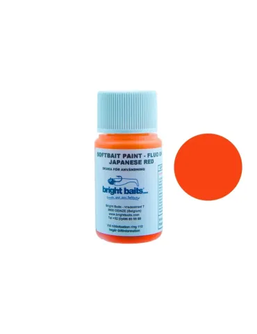 Softbait Paint Fluo UVJapanese Red