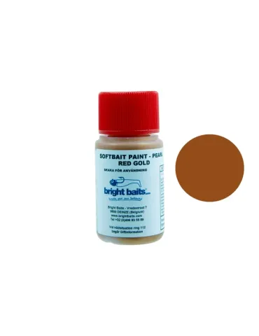 Softbait Paint Pearl Red Gold