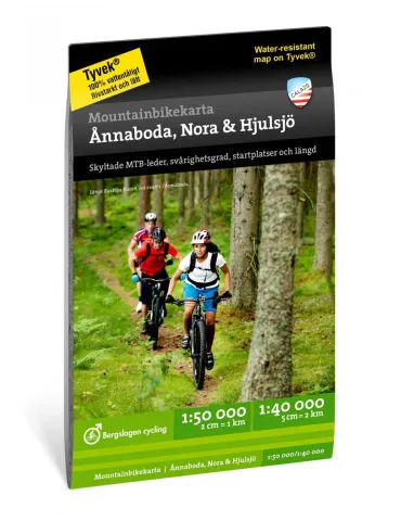 Mountainbikekarta: Ånnaboda, Nora & Hjulsjö