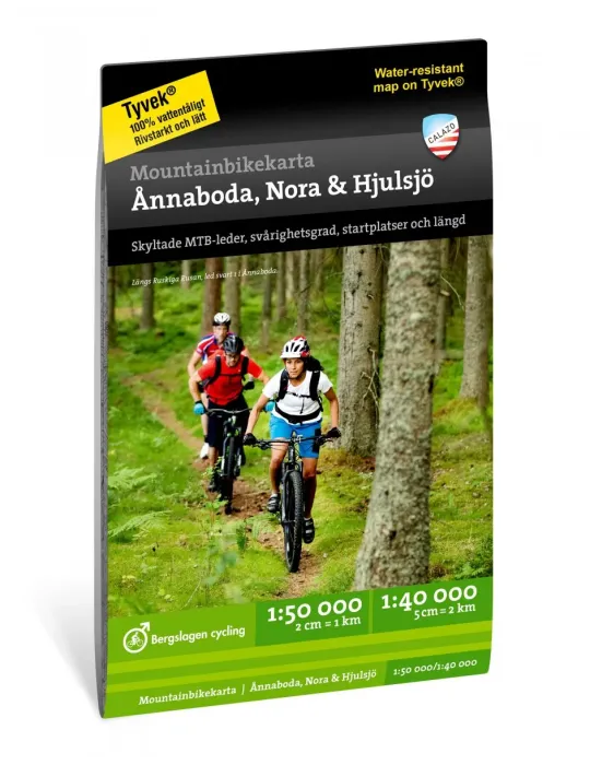 Mountainbikekarta: Ånnaboda, Nora & Hjulsjö