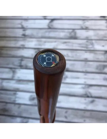 Vandringskäpp med Kompass