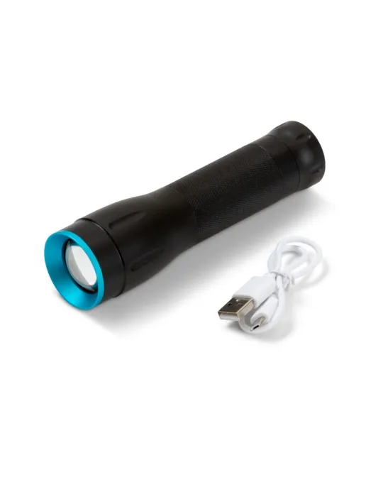 Powerbank Ficklampa 10W Zoom LED