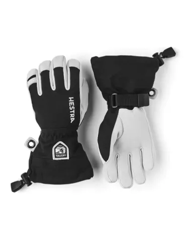 Army Leather Heli ski Jr - 5 finger