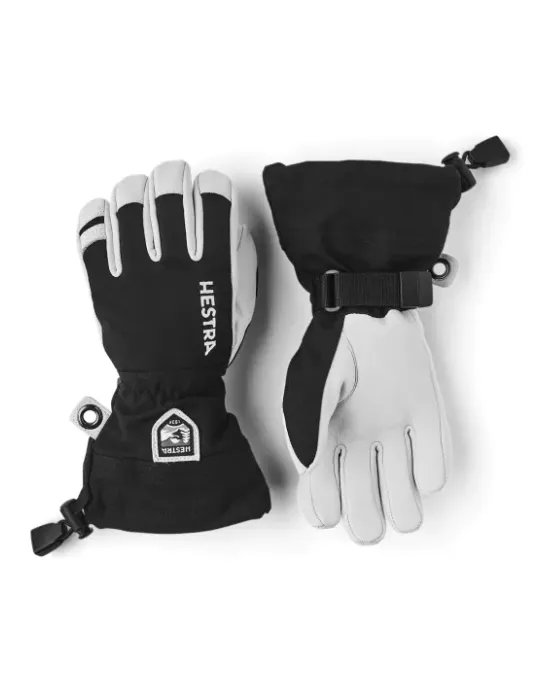 Army Leather Heli ski Jr - 5 finger