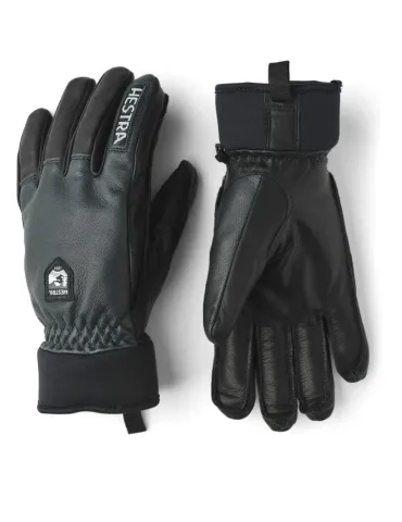 Army Leather Wool Terry - 5 Finger