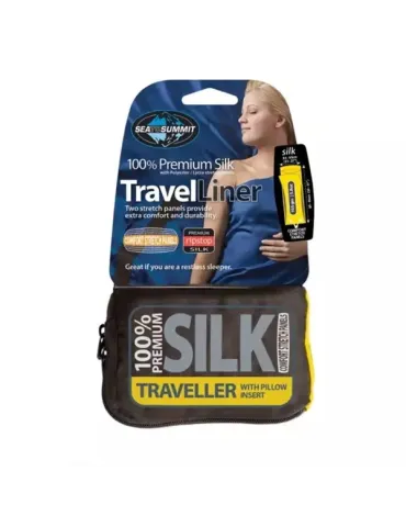100% Premium Silk Travel Liner 225x95cm