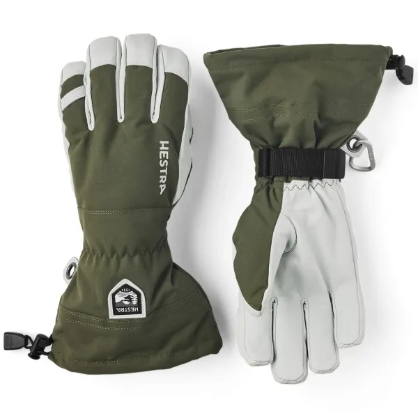 Army Leather Heli Ski - 5 Finger