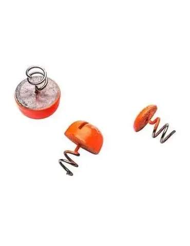 Screw-in-dots Fl. Orange 3pack