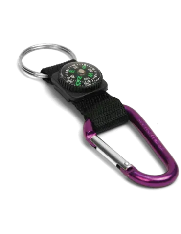 Biner With Compass And Key Ring