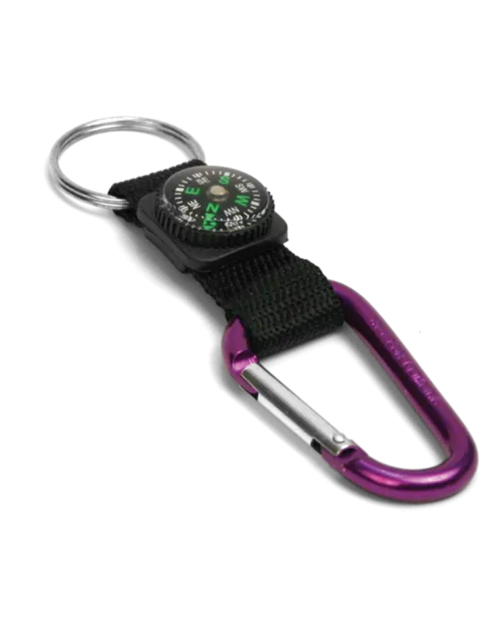 Biner With Compass And Key Ring