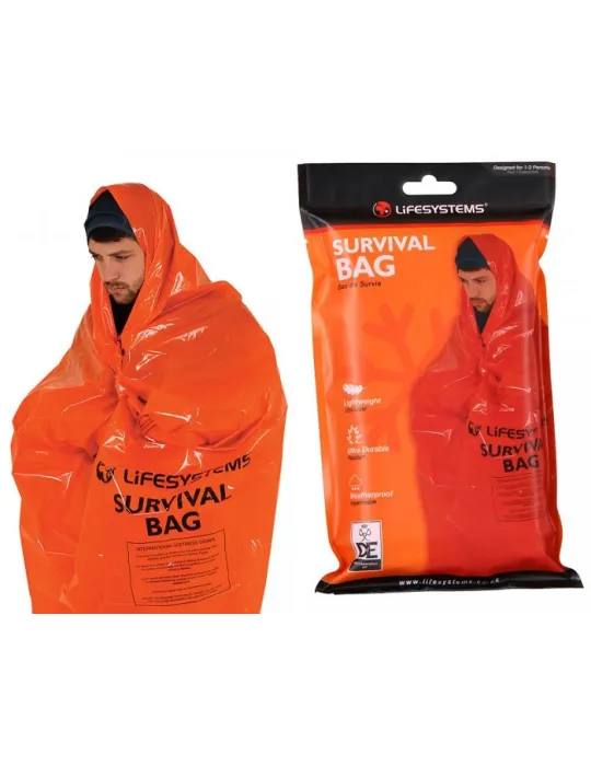 Survival Bag Red 105X210cm