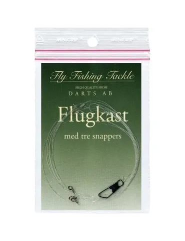 Flugkast m. 3 Snappers