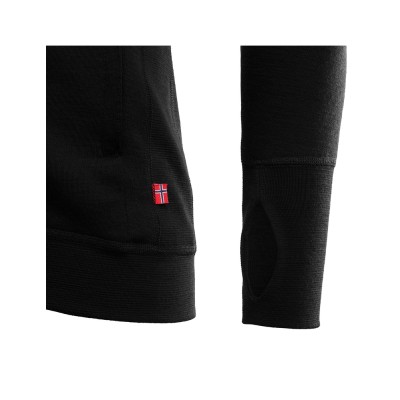 M´s DoubleWool jacket | L | Jet Black/Marengo |